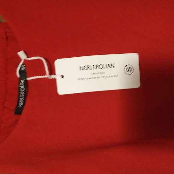 Nerlerolian women's size S adjustable strappy split casual midi beach dress NWT - Picture 2 of 13